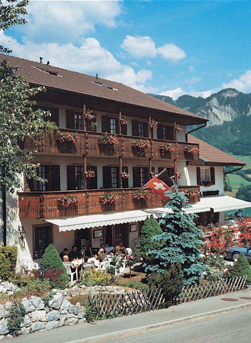 Hotel Restaurant Le Gruyerien Morlon Eksteriør bilde