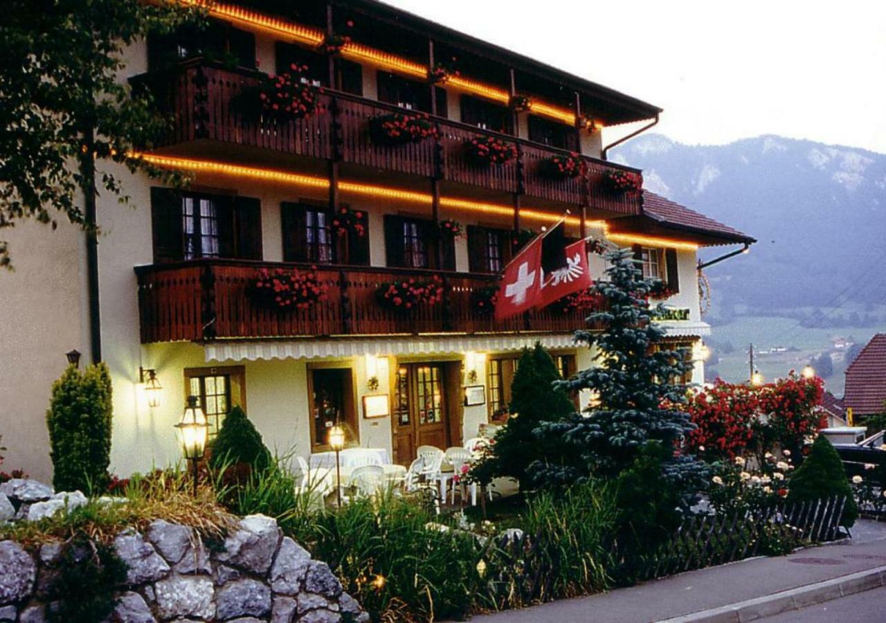Hotel Restaurant Le Gruyerien Morlon Eksteriør bilde